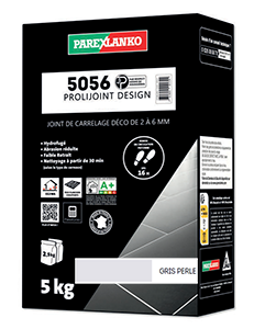 Joint carrelage déco 5056 - 5kg gris perle - 2 à 6mm